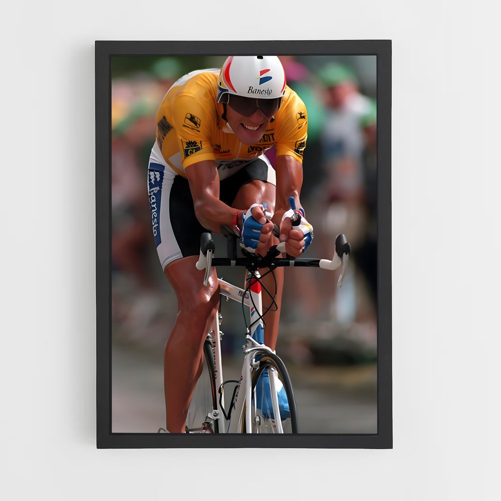 Poster Miguel de indurain – affiche Cyclisme (vue 2)